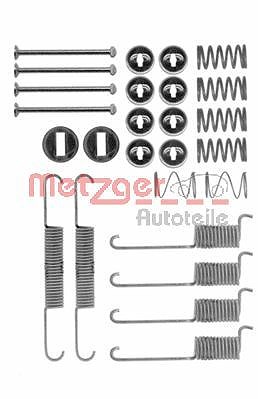 Metzger Autoteile Zubehörsatz, Bremsbacken [Hersteller-Nr. 105-0715] für Mercedes-Benz