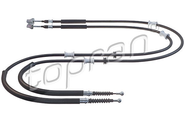 Topran Seilzug, Feststellbremse [Hersteller-Nr. 207366] für Vauxhall, Opel