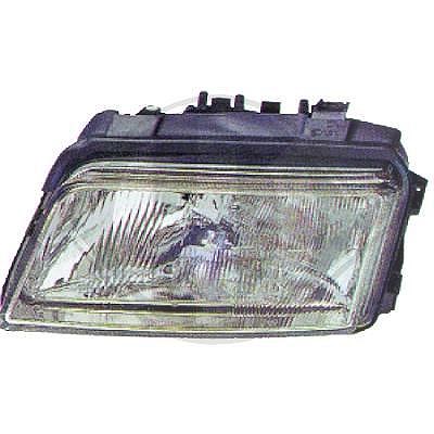Diederichs Scheinwerfer H4 für FZ elektr. LWR ohne Stellmotor [Hersteller-Nr. 1016085] für Audi