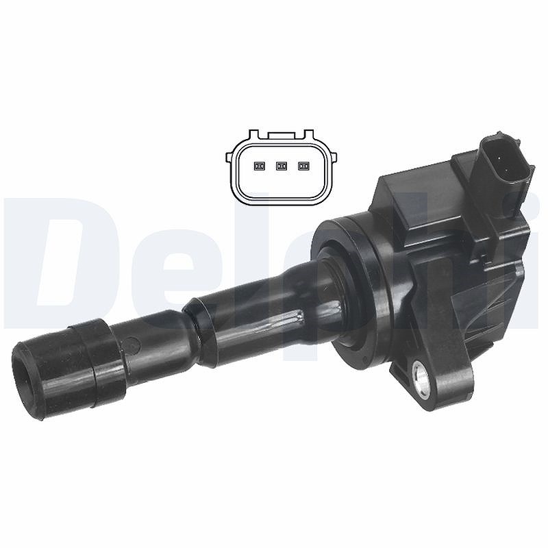 Delphi Zündspule [Hersteller-Nr. GN10547-12B1] für Honda