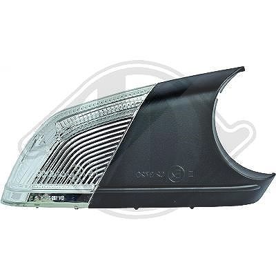 Diederichs Spiegel-Blinkleuchte LED, mit Abdeckung [Hersteller-Nr. 2205426] für Skoda, VW