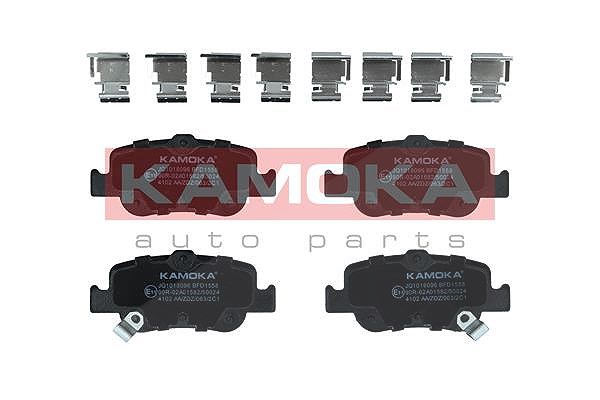 Kamoka Bremsbelagsatz, Scheibenbremse [Hersteller-Nr. JQ1018096] für Toyota