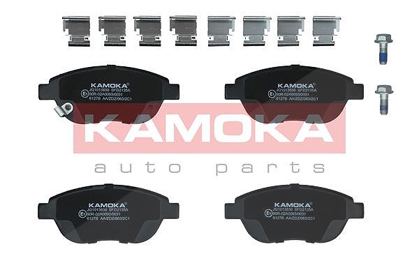 Kamoka Bremsbelagsatz, Scheibenbremse [Hersteller-Nr. JQ1013838] für Fiat, Opel