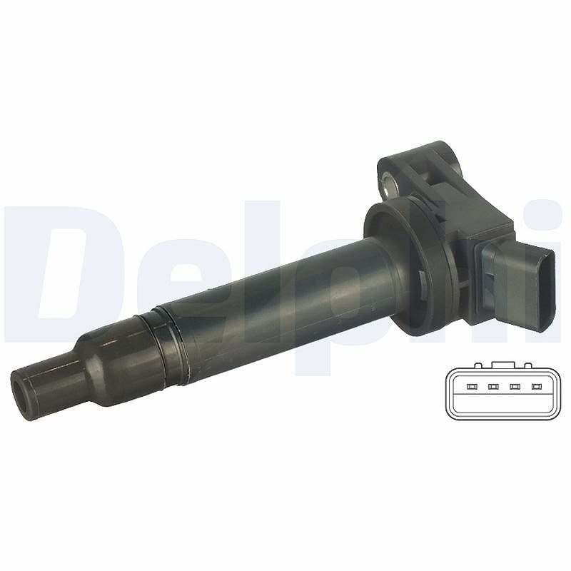 DELPHI GN10536-12B1 Zündspule Zündspule | Kompatibel mit: LEXUS RX, RX, TOYOTA CAMRY Stufenheck - Bild 5