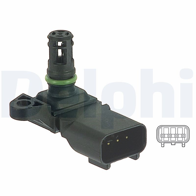 Delphi Sensor, Saugrohrdruck [Hersteller-Nr. PS10125] für Mazda, Jaguar, Ford, Volvo, Land Rover