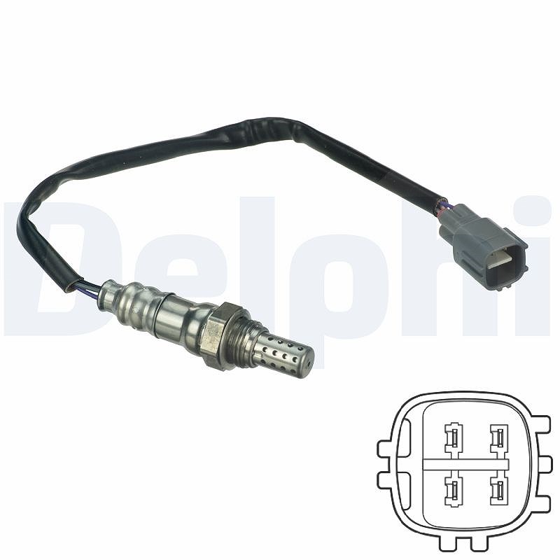 Delphi Lambdasonde [Hersteller-Nr. ES20118-12B1] für Toyota, Lexus