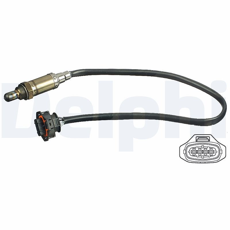 Delphi Lambdasonde [Hersteller-Nr. ES11113-12B1] für Opel, Vauxhall