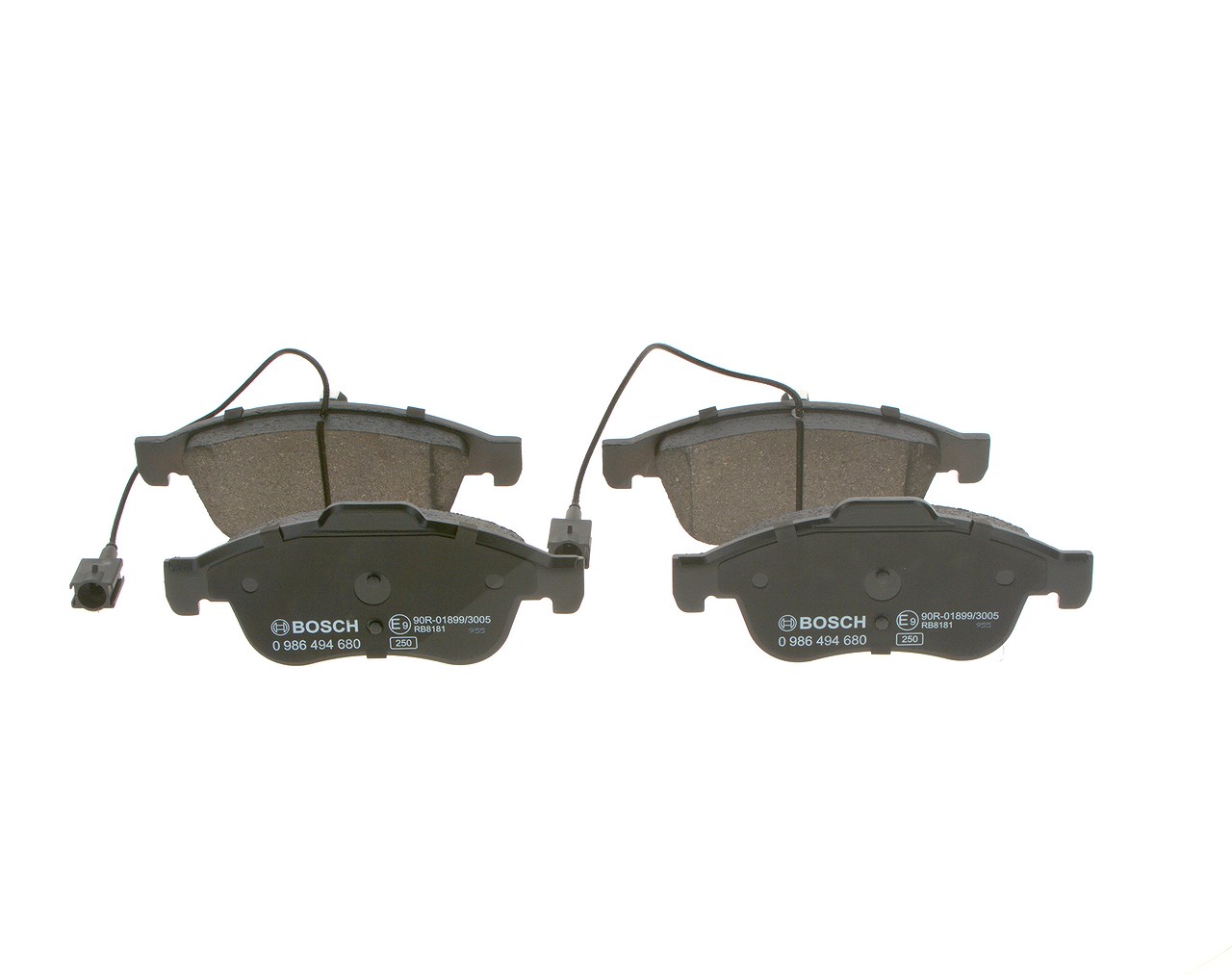 Bosch Bremsbelagsatz, Scheibenbremse [Hersteller-Nr. 0986494680] für Alfa Romeo