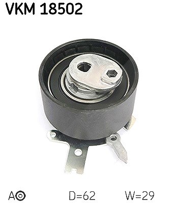 Skf Spannrolle, Zahnriemen [Hersteller-Nr. VKM18502] für Dodge, Lti, Jeep, Lancia, Chrysler