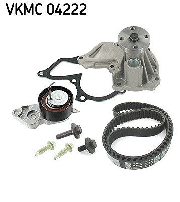 Skf Wasserpumpe + Zahnriemensatz [Hersteller-Nr. VKMC04222] für Ford, Mazda, Volvo