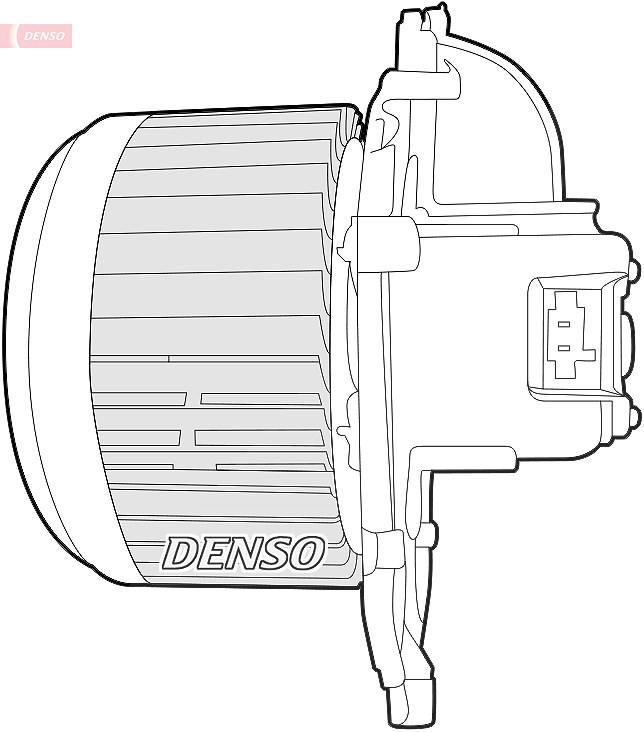 Denso Innenraumgebläse [Hersteller-Nr. DEA07018] für Peugeot, Citroën