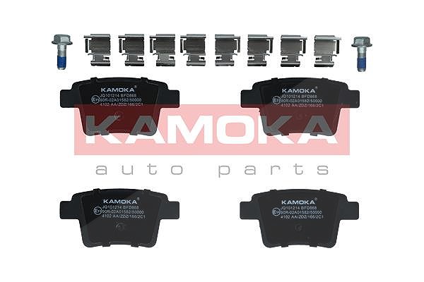 Kamoka Bremsbelagsatz, Scheibenbremse [Hersteller-Nr. JQ101214] für Ford, Jaguar