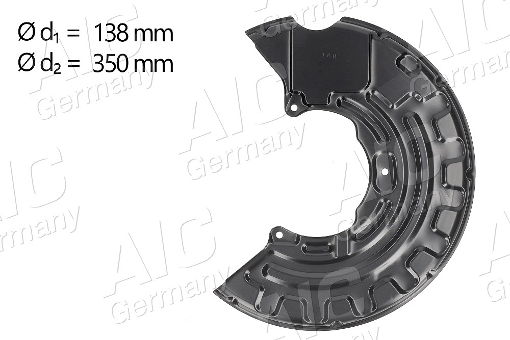 Aic Spritzblech, Bremsscheibe [Hersteller-Nr. 57840] für Seat, VW, Audi