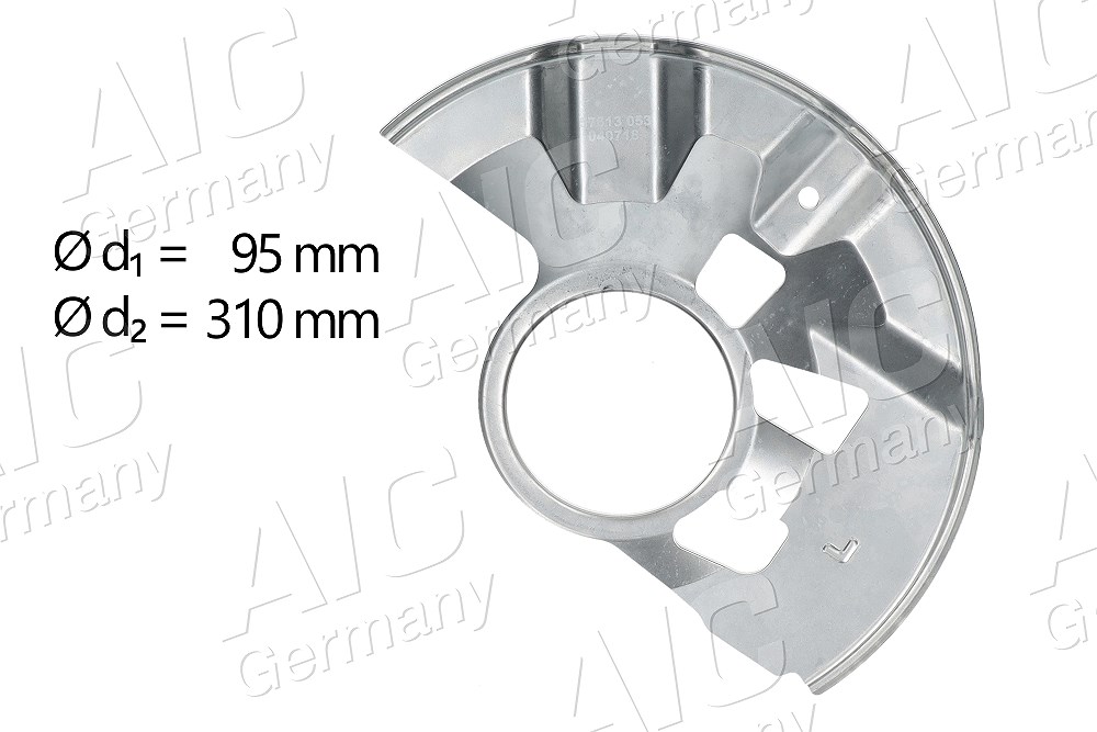 Aic Spritzblech, Bremsscheibe [Hersteller-Nr. 57613] für Mazda