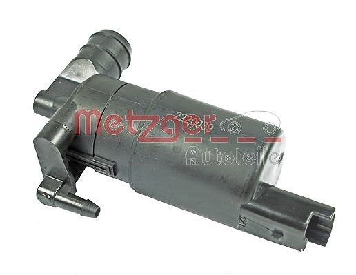 Metzger Autoteile Waschwasserpumpe, Scheibenreinigung [Hersteller-Nr. 2220039] für Opel, Renault