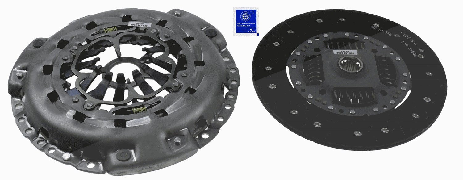 Sachs Kupplungssatz [Hersteller-Nr. 3000951820] für Saab