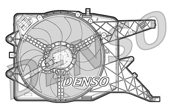 Denso Lüfter, Motorkühlung [Hersteller-Nr. DER20011] für Opel, Vauxhall