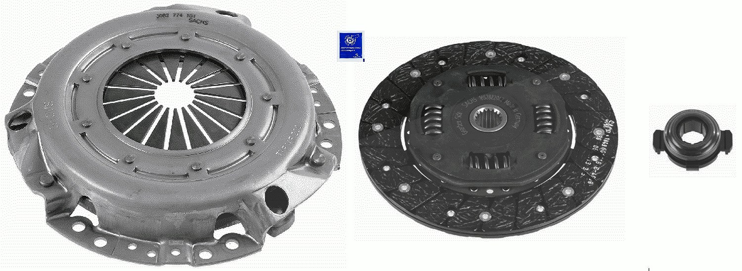 Sachs Kupplungssatz [Hersteller-Nr. 3000561001] für Peugeot, Citroën