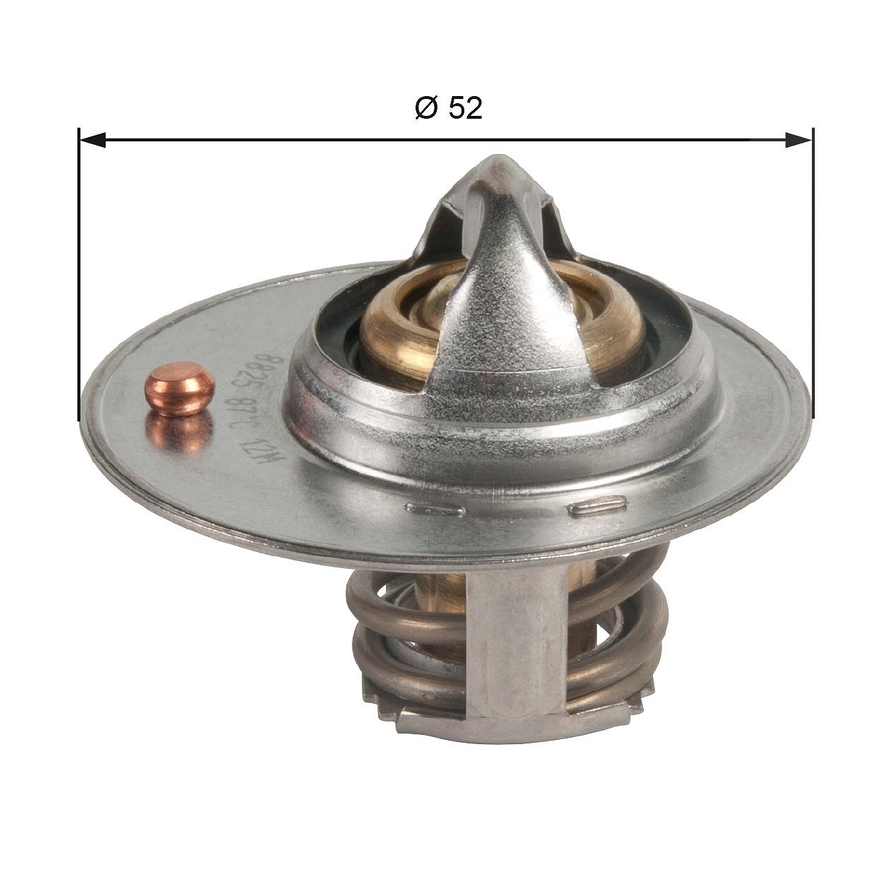 Gates Thermostat, Kühlmittel [Hersteller-Nr. TH49087G1] für Mitsubishi