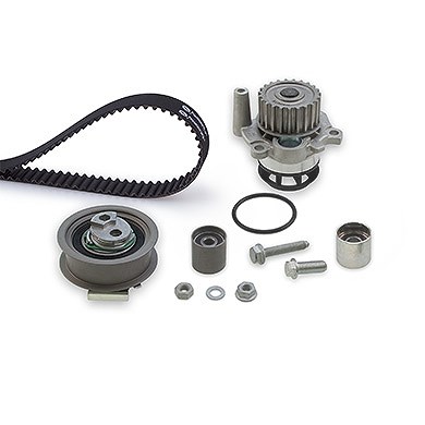 Gates Wasserpumpe + Zahnriemensatz [Hersteller-Nr. KP35604XS] für VW, Skoda, Audi, Seat