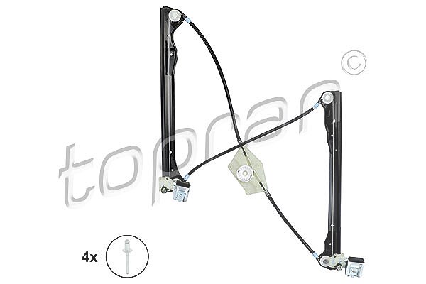 Topran Fensterheber [Hersteller-Nr. 111700] für Seat