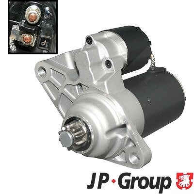 Jp Group Anlasser [Hersteller-Nr. 1190301400] für Skoda, Audi, Seat, VW