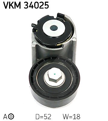 Skf Spannrolle, Keilrippenriemen [Hersteller-Nr. VKM34025] für Ford, Jaguar
