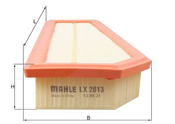 Mahle Luftfilter [Hersteller-Nr. LX2813] für Mercedes-Benz