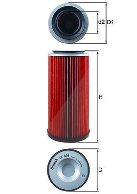 Mahle Luftfilter [Hersteller-Nr. LX608] für Nissan