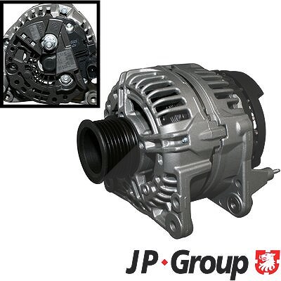 Jp Group Generator 70 A [Hersteller-Nr. 1190102800] für VW, Audi, Skoda, Seat