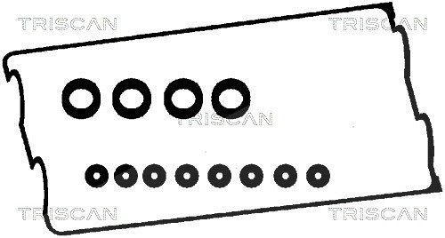 Triscan Dichtungssatz, Zylinderkopfhaube [Hersteller-Nr. 515-3037] für Honda