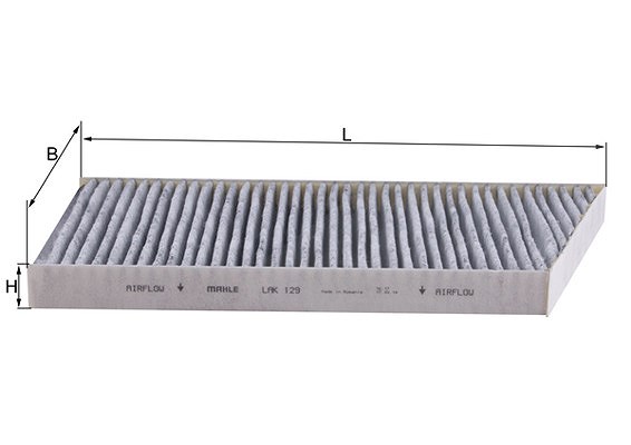 Mahle Filter, Innenraumluft [Hersteller-Nr. LAK129] für Mercedes-Benz
