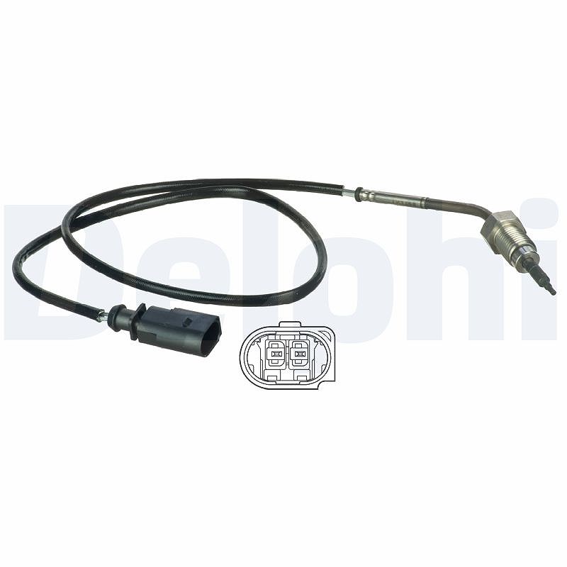 Delphi Sensor, Abgastemperatur [Hersteller-Nr. TS30020] für Skoda, Audi, VW, Seat