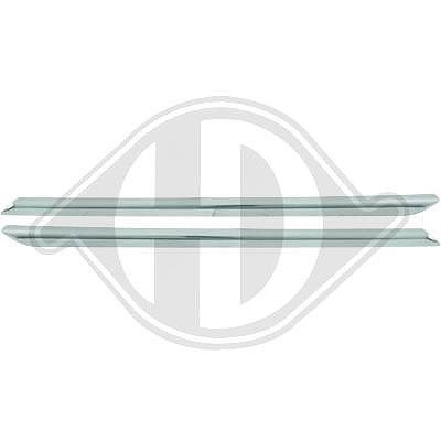Diederichs Zier-/Schutzleiste, Kühlergitter [Hersteller-Nr. 4466042] für Renault