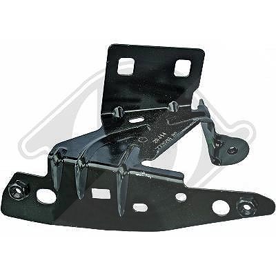 Diederichs Halter, Stoßfänger [Hersteller-Nr. 4006012] für Citroën