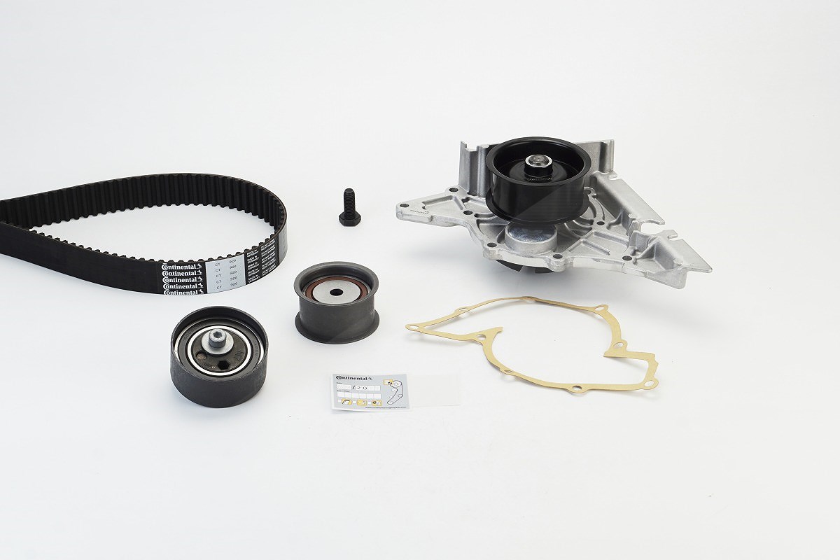 Continental Ctam Wasserpumpe + Zahnriemensatz [Hersteller-Nr. CT920WP4] für Audi, VW, Skoda