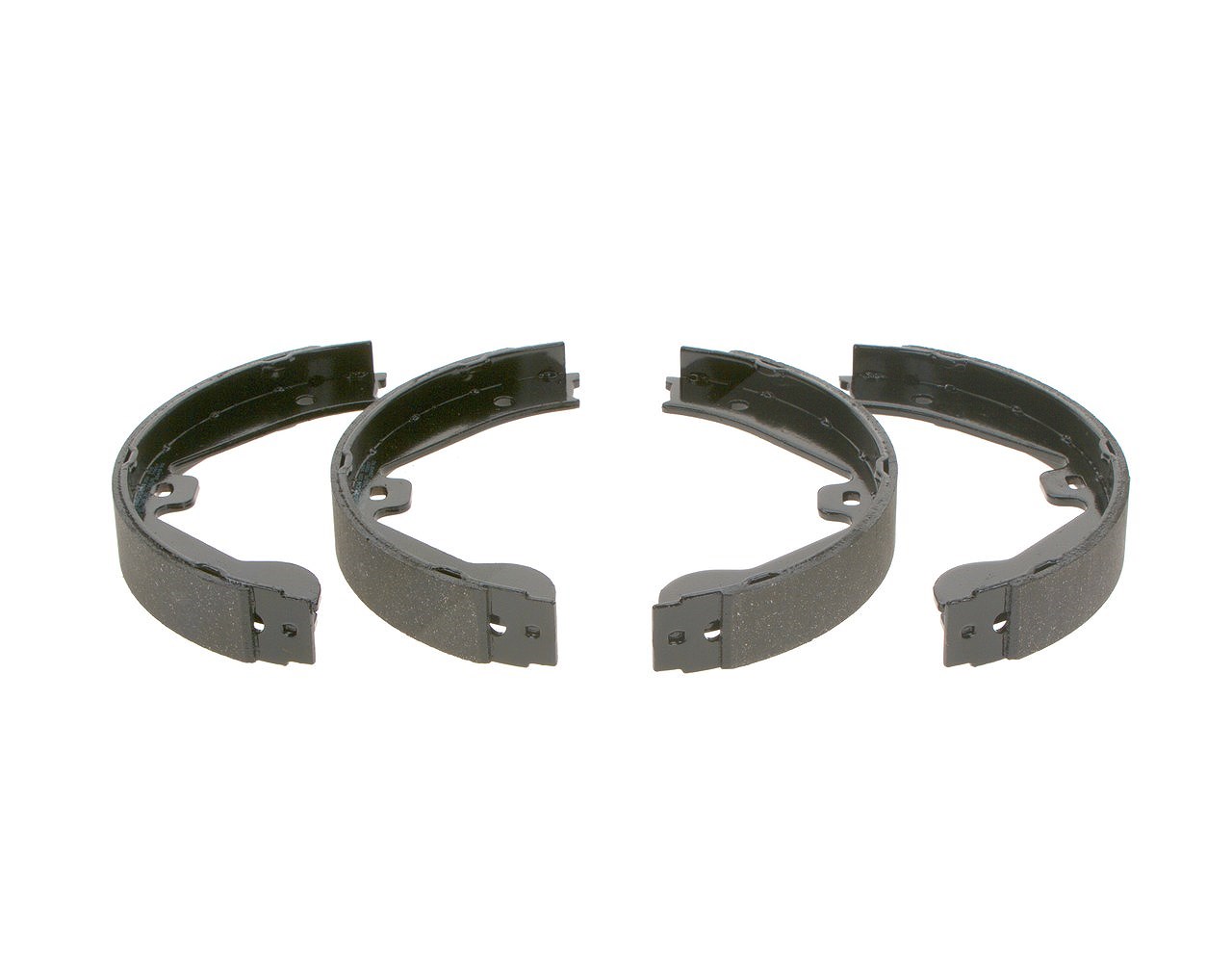 Bosch Bremsbackensatz, Feststellbremse [Hersteller-Nr. 0986487705] für Land Rover, Mercedes-Benz, Audi, VW, Porsche