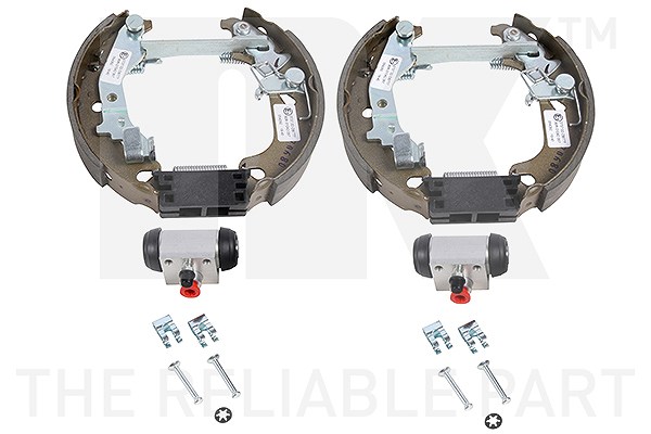 Nk Bremsensatz, Trommelbremse [Hersteller-Nr. 442368001] für Fiat