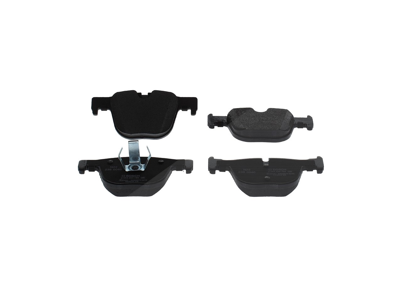 Bosch Bremsbelagsatz, Scheibenbremse [Hersteller-Nr. 0986494786] für BMW
