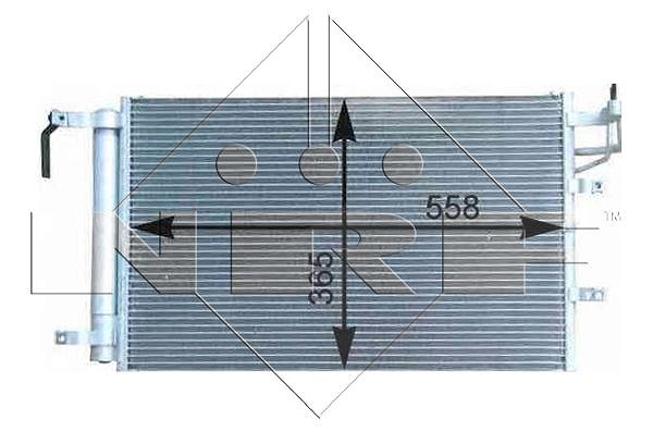 Nrf Kondensator, Klimaanlage [Hersteller-Nr. 35982] für Kia