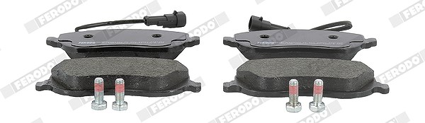 Ferodo Bremsbelagsatz, Scheibenbremse [Hersteller-Nr. FDB1787] für Peugeot, Fiat