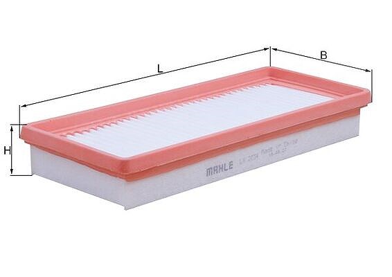 Mahle Luftfilter [Hersteller-Nr. LX2034] für Smart