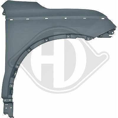 Diederichs Kotflügel [Hersteller-Nr. 4445206] für Renault
