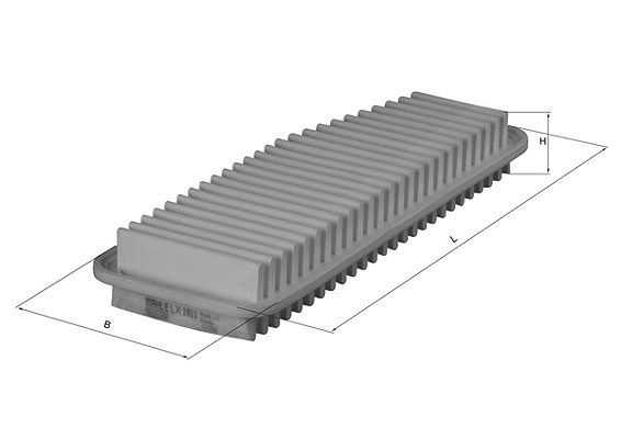Mahle Luftfilter [Hersteller-Nr. LX1611] für Toyota