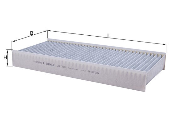 Mahle Filter, Innenraumluft [Hersteller-Nr. LAK410] für Toyota, Fiat