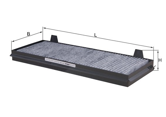Mahle Filter, Innenraumluft [Hersteller-Nr. LAK196] für Renault