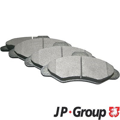 Jp Group Bremsbelagsatz, Scheibenbremse [Hersteller-Nr. 1563601010] für Ford
