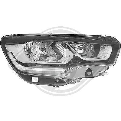 Diederichs Hauptscheinwerfer [Hersteller-Nr. 4073180] für Citroën, Ds