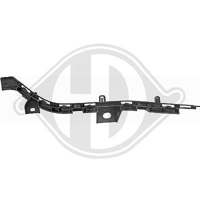Diederichs Halter, Stoßfänger [Hersteller-Nr. 1663163] für Mercedes-Benz