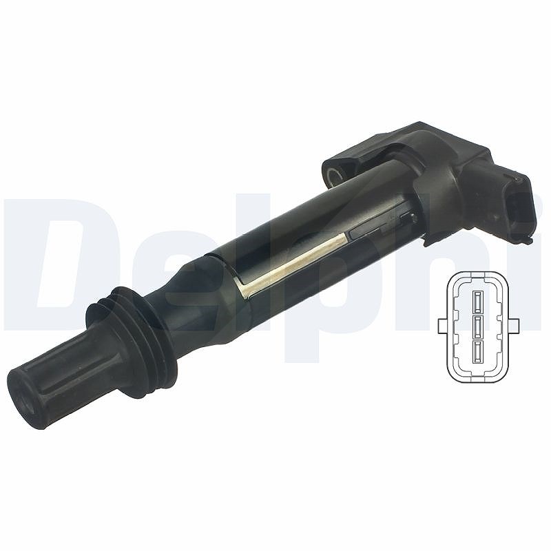 Delphi Zündspule [Hersteller-Nr. GN10584-12B1] für Ds, Citroën, Vauxhall, Opel, Peugeot